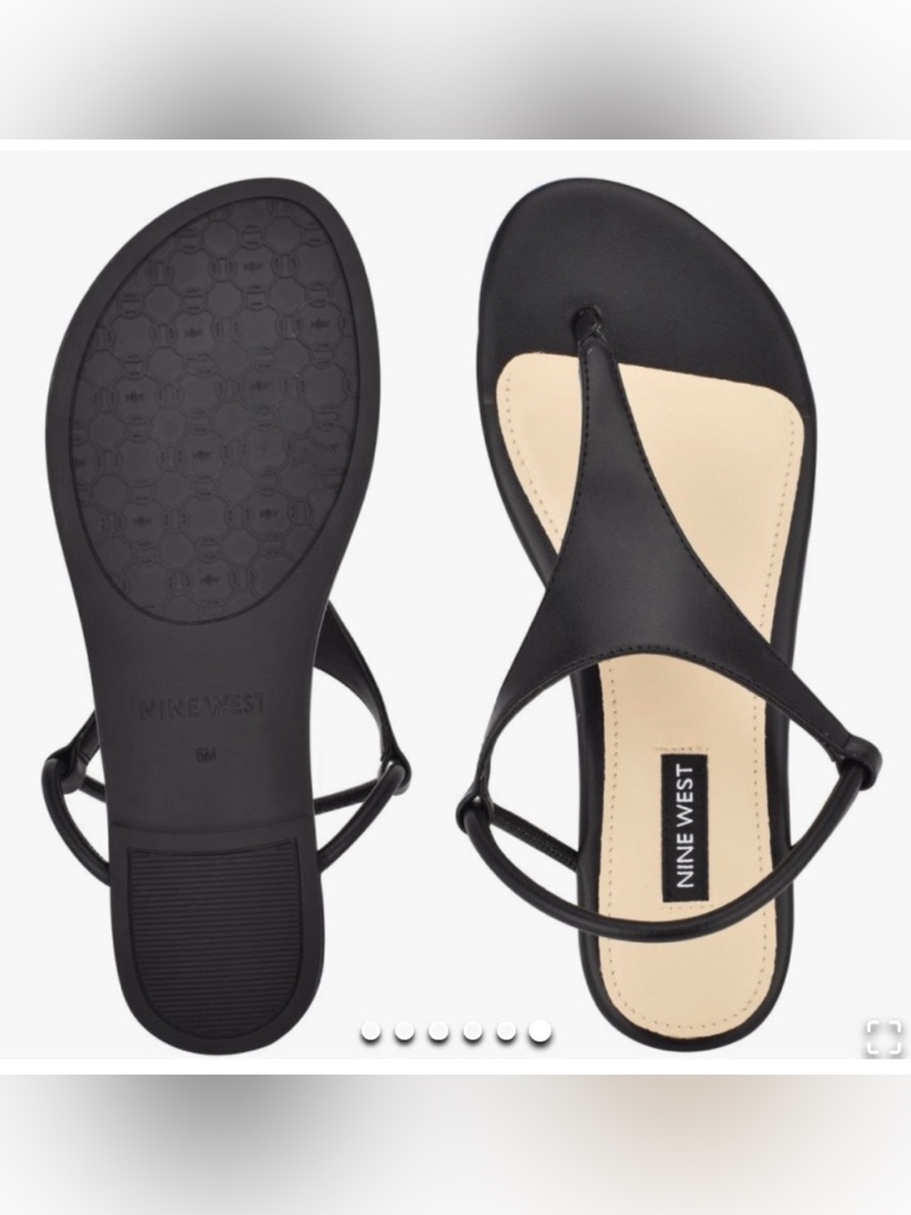 Nine West Braydin T-Strap Sandals